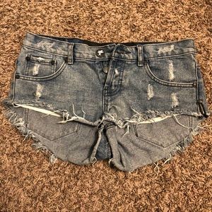 One Teaspoon Denim Shorts